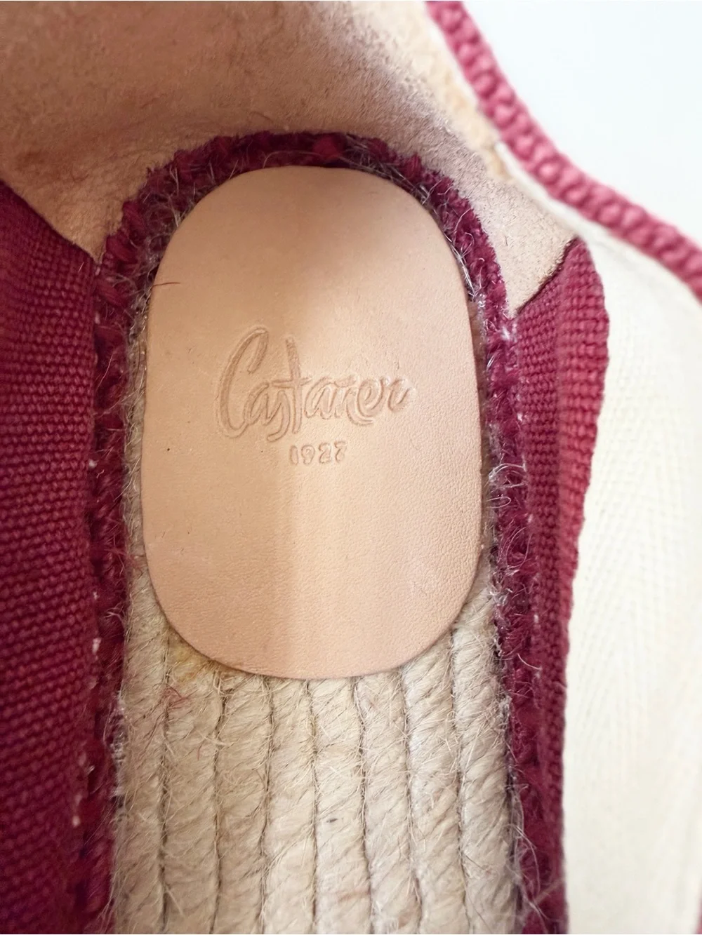 CASTAÑER red espadrilles